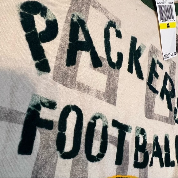 Junk Food Green Bay Packers Oversized Top NWT - Picture 3 of 8